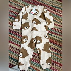 Teddy bear matching set